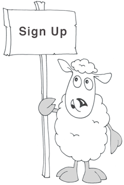 sign up sheep